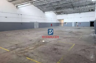 Galpão para alugar, 1530 m² por r$ 25.500,00/mês - vila conceição - diadema/sp