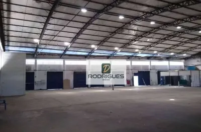 Galpão para alugar, 1200 m² por r$ 35.000/mês - vila conceição - diadema/sp