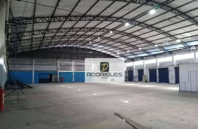 Galpão para alugar, 1200 m² por r$ 35.000/mês - vila conceição - diadema/sp