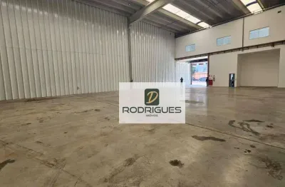 Galpão para alugar, 852 m² por r$ 28.000/mês - jardim ruyce - diadema/sp