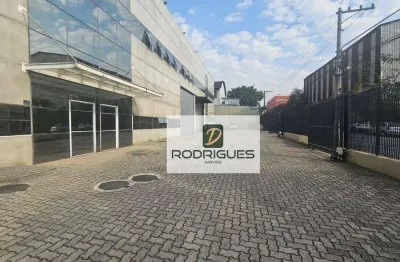 Galpão para alugar, 852 m² por r$ 25.000/mês - jardim ruyce - diadema/sp