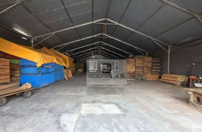 Galpão para alugar, 676 m² por r$ 40.000/mês - jardim bandeirante - diadema/sp