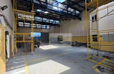 Galpão para alugar, 600 m² por r$ 13.000,00/mês - canhema - diadema/sp