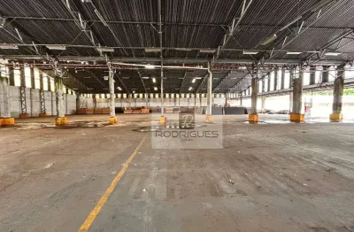 Galpão para alugar, 9200 m² por r$ 250.000/mês - jardim ana maria - santo andré/sp