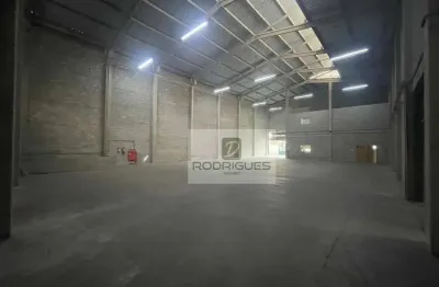 Galpão para alugar, 1000 m² por r$ 30.000,00/mês - vila santa luzia - são bernardo do campo/sp