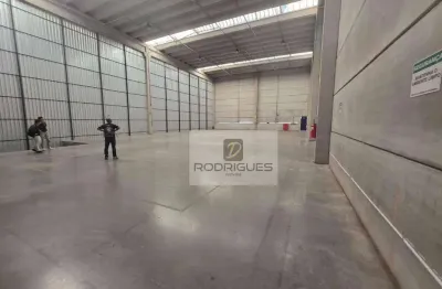 Galpão para alugar, 1025 m² por r$ 35.000,00/mês - piraporinha - diadema/sp