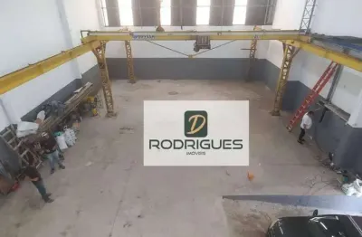 Galpão para alugar, 470 m² por r$ 12.500,00/mês - serraria - diadema/sp