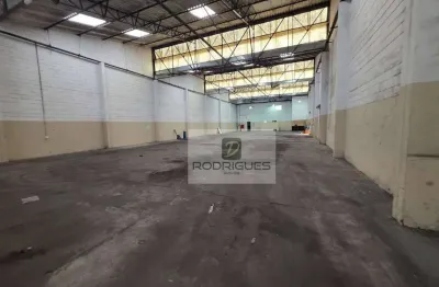 Galpão para alugar, 1750 m² por r$ 42.000,01/mês - campanário - diadema/sp