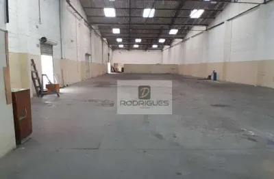 Galpão para alugar, 1750 m² por r$ 42.000,00/mês - campanário - diadema/sp