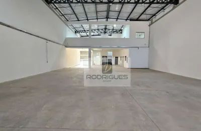 Galpão para alugar, 633 m² por r$ 28.500/mês - jardim são caetano - são caetano do sul/sp