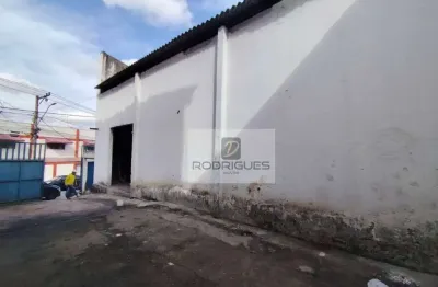 Galpão para alugar, 297 m² por r$ 5.000/mês - jardim ruyce - diadema/sp