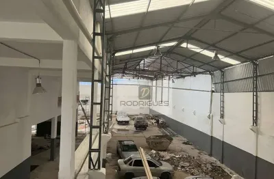 Galpão para alugar, 1700 m² por r$ 50.000/mês - campestre - santo andré/sp