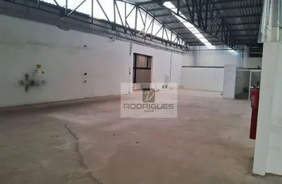 Galpão para alugar, 637 m² por r$ 20.000/mês - campestre - santo andré/sp