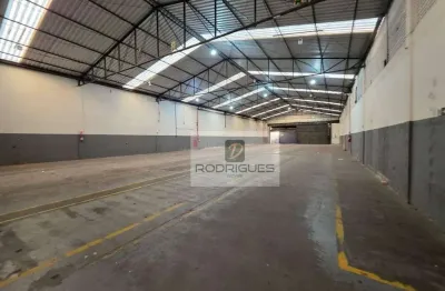Galpão para alugar, 1500 m² por r$ 50.000,00/mês - jordanópolis - são bernardo do campo/sp