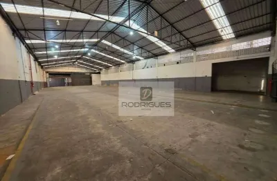 Galpão para alugar, 1500 m² por r$ 50.000,00/mês - jordanópolis - são bernardo do campo/sp