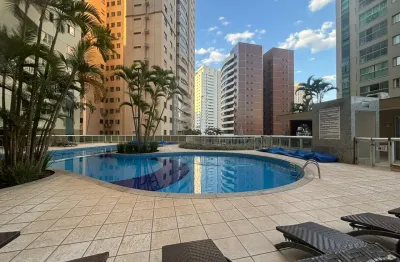 Apartamento de alto padrão no via clube residence com lazer completo em águas claras