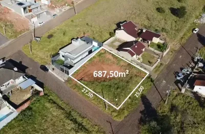 Venda - terreno de esquina no bairro bela vista em estância velha