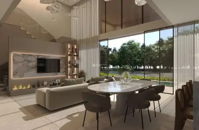 Casa em condomínio fechado com 4 quartos à venda na rua ivo josé rebello, 610, santa regina, camboriú, 340 m2 por r$ 3.600.000