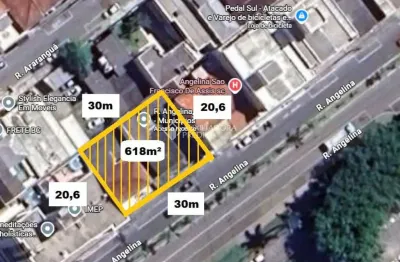Terreno à venda na rua angelina, 135, municípios, balneário camboriú, 618 m2 por r$ 2.990.000