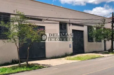Barracão/galpão com 1.386 m² de área total no centro - ponta grossa