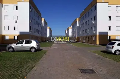 Apartamento com 2 dormitórios à venda, 48 m² por r$ 139.000,00 - caça e pesca - gravataí/rs