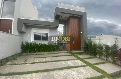 Casa com 3 dormitórios à venda, 90 m² por r$ 668.000 - reserva bela vista - gravataí/rs