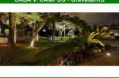 Casa com 3 dormitórios para alugar, 250 m² por r$ 10.000,00/mês - paragem dos verdes campos - grava
