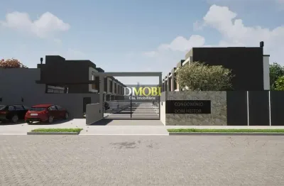 Sobrado em condomínio fechado, região do parque dos anjos, gravataí/rs