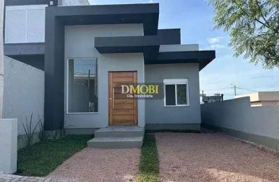 Casa com 3 dormitórios à venda, 77 m² por r$ 539.000.000 - reserva bela vista - gravataí/rs