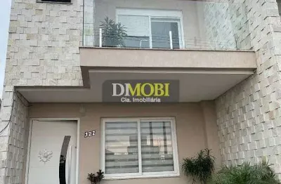 Sobrado com 3 dormitórios para alugar, 155 m² por r$ 5.560,00/mês - renascença - gravataí/rs