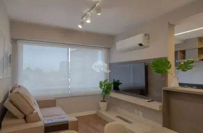 Apartamento a venda de 1 dormitório, com vaga, mobiliado, ao lado da puc.