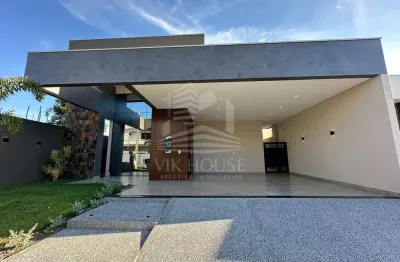 Casa nova semimobiliada com 3 suítes a venda no condominio safira