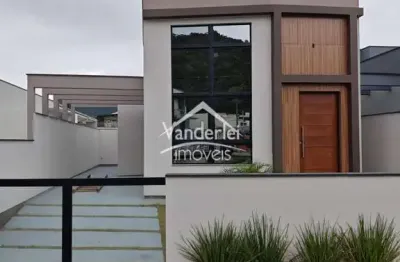 Casa com 03 quartos, sendo 01 suíte no bairro vale verde em palhoça - sc