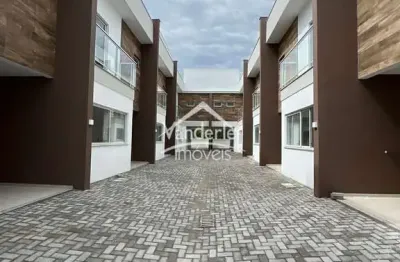 Sobrado villa toscana residence com 02 quartos sendo 02 suítes no loteamento nova palhoça em palhoça - sc