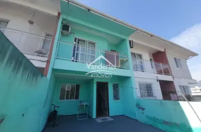 Sobrado com 2 quartos no bairro nova palhoça em palhoça - sc