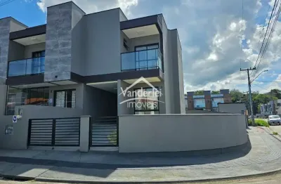 Sobrado no vale verde de 89m² com 2 suítes e garagem coberta no bairro bela vista em palhoça - sc com valores a partir de: