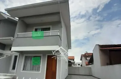 Sobrado com 2 suítes no loteamento parque das rosas bairro no bela vista em palhoça - sc