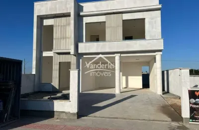 Casa duplex no lot villa toscana com com 03 quartos, sendo 01 suíte no bairro nova palhoça em palhoça - sc
