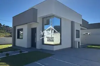 Casa maison noir no loteamento altos do tabuleiro no bairro alto aririu em palhoça - sc