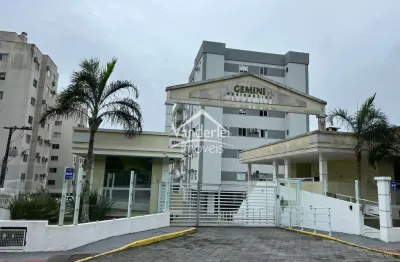 Apartamento no condominio residencial gemini no bairro ponta de baixo em são jose - sc