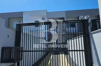 Sobrado geminado com 2 quartos, rio branco - guaramirim