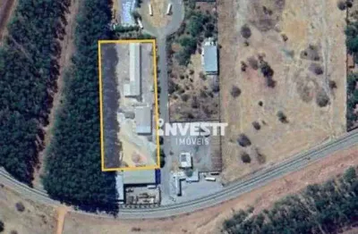 Área à venda com 10.000 m² no polo industrial de abadia de goiás
