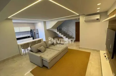 Apartamento duplex mobiliado à venda no setor marista - goiânia/go