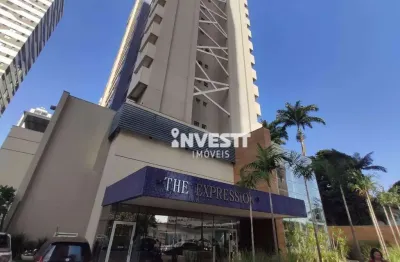 Apartamento com 1 dormitório para alugar, 54 m² por r$ 2.942,00/mês - setor bueno - goiânia/go
