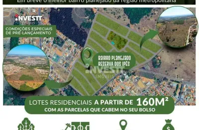 Reserva dos ipês - terrenos à venda em hidrolândia/go
