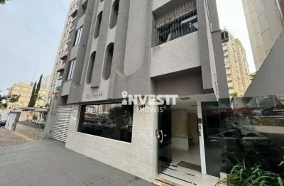 Apartamento com 1 dormitório para alugar, 59 m²  - setor oeste - goiânia/go