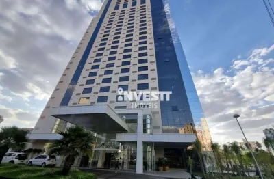 Apartamento com 1 dormitório para alugar, 49 m² - jardim goiás - goiânia/go