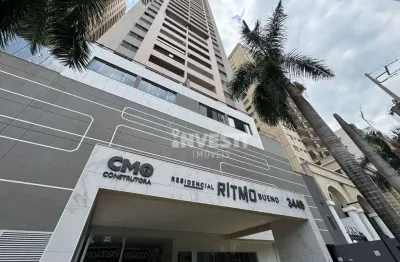 Apartamento com 2 dormitórios 100% mobiliado - setor bueno - goiânia/go