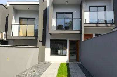 Vendo sobrado  de 02 dormitórios sendo ambos suítes - bairro badenfurt