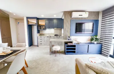 Vendo apartamento com 02 quartos (01 suíte), mobiliado – bairro itoupava seca
